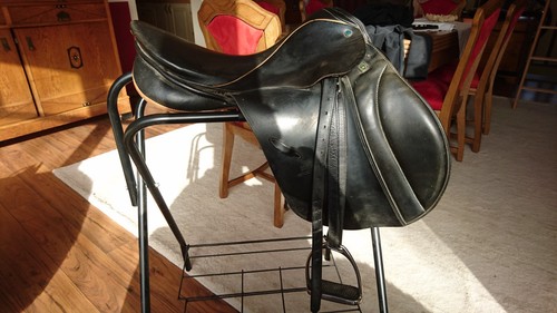 Sattel stübben schwarz - stübben, schwarz/braun