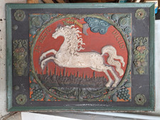 Alte Gusseiserne Ofenplatte -