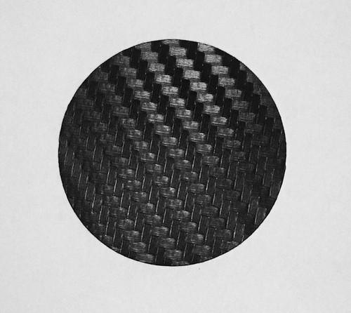 Folie 45mm carbon schwarz - carbon,