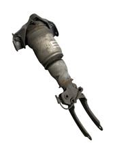 VW Touareg 7L R5 Federbein Dämpfer Luftfahrwerk Luftbalg 7L6412021 AG vorne link