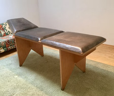 Arztliege /Vintage Behandlungsliege von Designer angefertigt 80er 