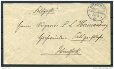 1905 SWA Feldpostbrief aus