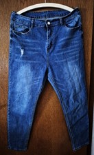Jeans Hose destroyed Shein Gr. 46 Damen