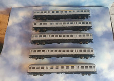 ROCO HO  Nahverkehrswagen der DB   SILBERLINGE  5 Stück  Top erhalten  Fahrvideo