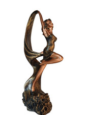 figuren skulpturen statuen kunst Tänzerin vintage 