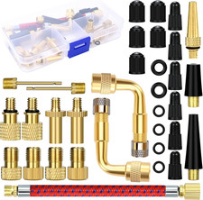 Fahrradventil Adapter Set