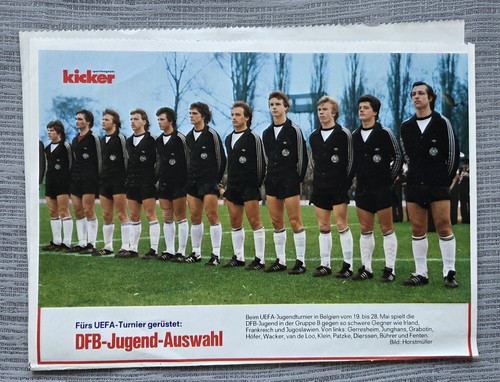 Dfb jugendauswahl 1977 - 1977, kicker