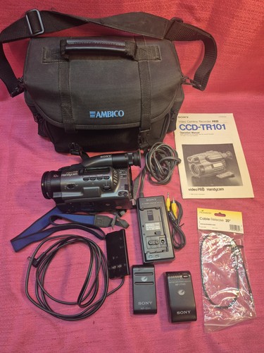 Sony ccd tr101 video - sony, hi8