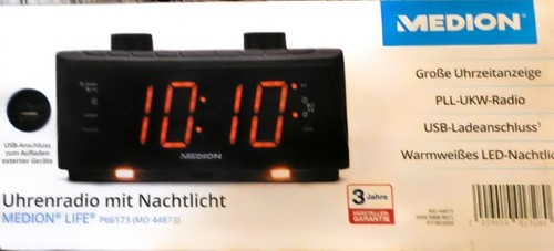 Uhrenradio medion 44873 - uhrenradio, md
