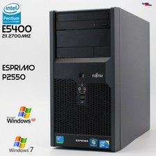 PC COMPUTER FUJITSU ESPRIMO P2550 D2950 NVIDIA GEFORCE 7100 RS-232 WINDOWS XP