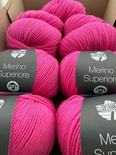 LANA GROSSA MERINO SUPERIORE Farbe 038 Pink Gesamt 325g