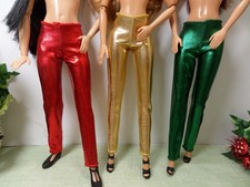 💙 Leggins 11 Farben 💙 Kleidung für Mode Puppen: NORMAL, CURVY, VINTAGE, MANN