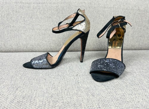 High heels glitzer pailetten - high,