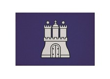 Aufnäher Hamburg blau Patch 9