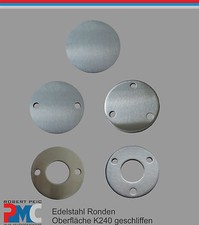 Edelstahl Ronde Grundplatte