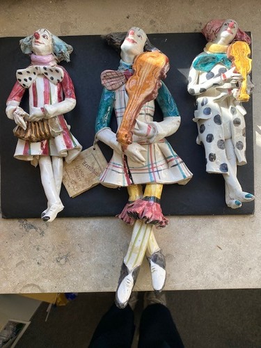 Clown figuren handgefertigt - clown, figuren,