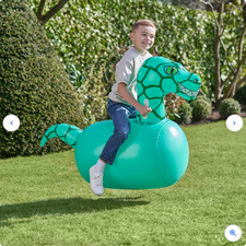 Aufblasbarer Dino Hüpfer