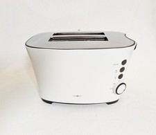 ? Ideenwelt Toaster KT-212-E 850W – 2 Scheiben, Auftauen, Aufwärmen, Weiß