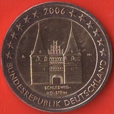 BRD - 2 Euro - 2006 A D F G J - Schleswig-Holstein - Holsten-Tor