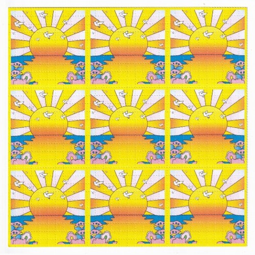 Cali sunshine blotter art - sunshine,