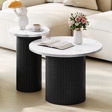 Modern Couchtisch 2erSet Rund