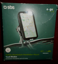 Aluminium-Lenkerhalterung von SBS für Fahrrad + Motorrad - WIE NEU!!!