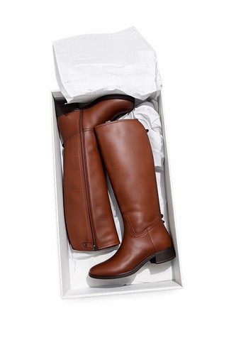 Geox damen lederstiefel - geox, braun