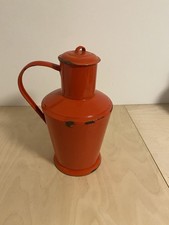 Emaille Milchkanne Antik