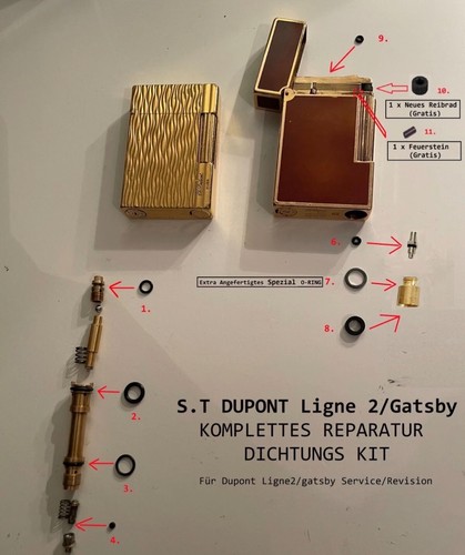 Dupont feuerzeug ligne - s.t,