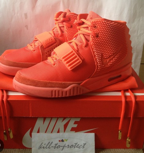 Nike air yeezy - mid, red