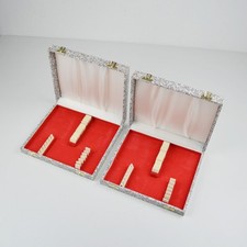 2 x Vintage Besteckkasten -