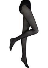 Strumpfhose 40den mit Höschen Gr. 44/46 Schwarz Damen Strumpf-Hose Neu*