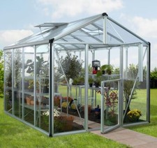 Vitavia Gewächshaus, Treibhaus Zeus 8100, alu-eloxiert, HKP oder ESG-Glas