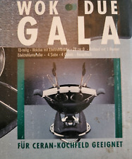 █▬█ █ ▀█▀ Fondue Set Wok Heino Netz 100% unbenutzt Cerankochfeld geeignet , Guss