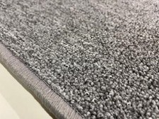 Läufer grau Teppich Korridor Flur Diele in 50, 60, 70, 80, 90, 100 cm breite