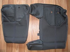 Sitzbezug hinten Stoff/Leder