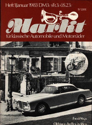 Zeitschrift oldtimer markt 1 - markt, #1