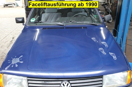 Motorhaube polo c farbe - motorhaube,