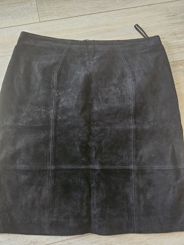 Damen rock schwarz leder - rock,