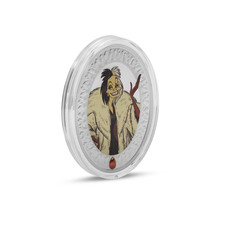 Niue 2 $ 2025 Disney™ Villains - Cruella De Vil 1 Oz Silber Color  Proof
