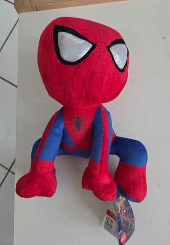 Kuscheltier spiderman sitzend - spiderman,