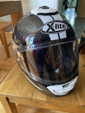 X-lite 903 Carbon Helm Schwarz Weiß Gr. L