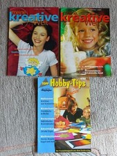 Bastelhefte   Meine kreative Welt  und Hobby-Tipps  1998/2001/2002