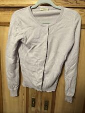 Repeat Cashmere 100%Cashmere Cardigan Rosé (S)