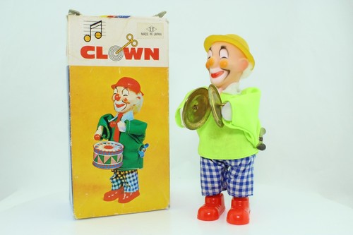 Vintage toy aufzieh clown - vintage, von