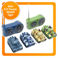Ferngesteuerter Mini RC Panzer R/C Modellbau Tiger Schussfunktion, Sound & Licht