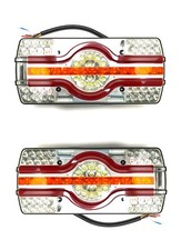 2x Neon LED Rückleuchte mit 6