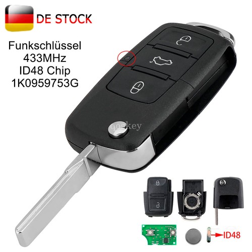 433mhz funk schlüssel id48 - funk,