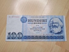100 Mark DDR 1975 Ostmark East