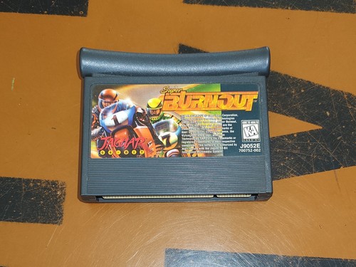 Atari jaguar super burnout - atari,